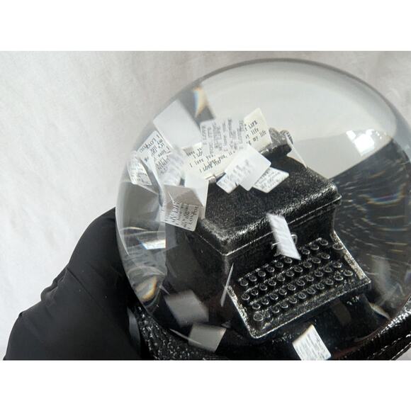 Taylor Swift Snow Globe The Tortured Poets Department TTPD New In Box Ships ASAP - Picture 14 of 16